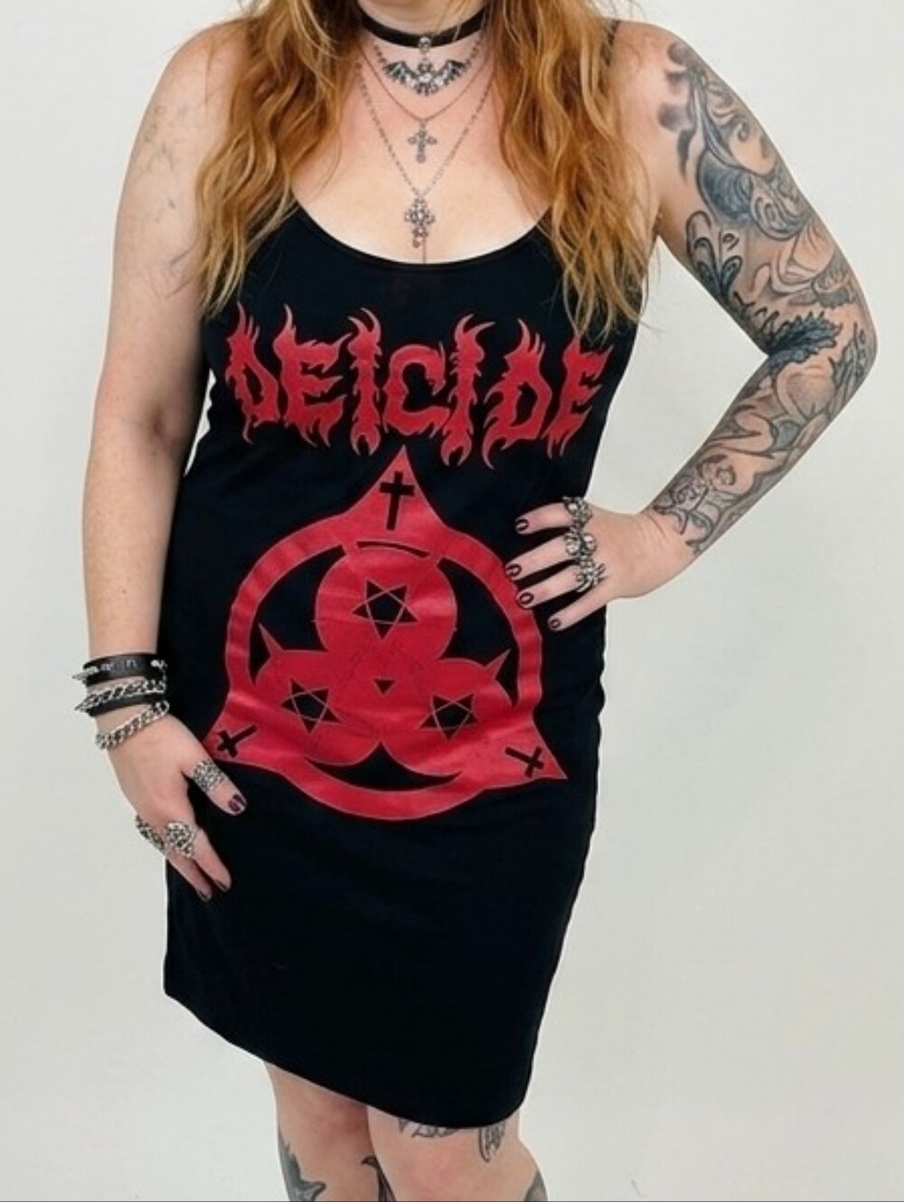 Eye Candy Deicide Mini Dress Death Metal Rare